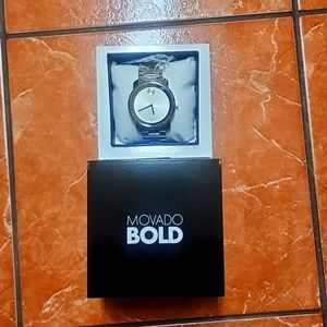 Movado Bold wrist watch.